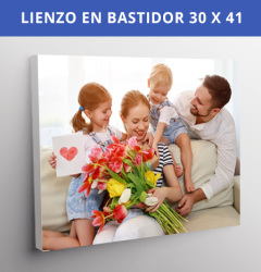 Lienzo En Bastidor 30x41 cms (12x16in)