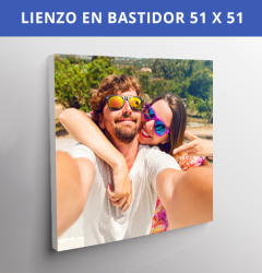 Lienzo En Bastidor 51x51 cms (20x20in)
