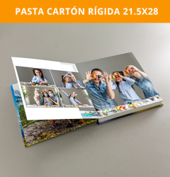 Fotolibro Pasta Cartón Rígida Pers. 21.5x28 cm