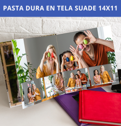 Fotolibro Duro en Tela Suade 14x11 (36x28cm)