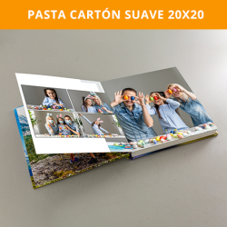 Fotolibro Pasta Cartón Suave Pers. 20x20 cm